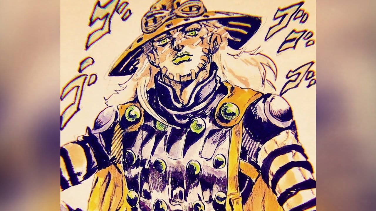描いてみた ジャイロ ツェペリ ジョジョ 7部 模写 Youtube