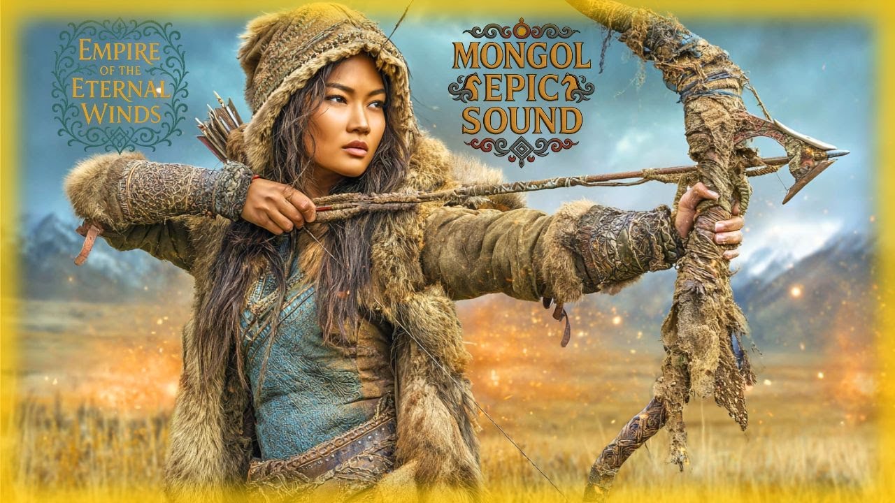 Empire of the Eternal Winds | Mongolian Warrior Lofi for Calm, Power & Concentration