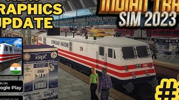 Indian Train Sim 2023 - New Updated Graphics Gameplay Walkthrough (Android, iOS) #2
