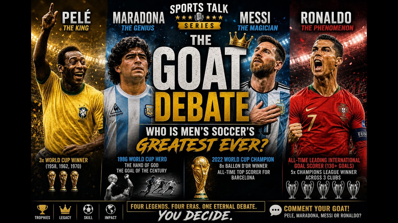 The GOAT Debate  Who is Men's Soccer's Greatest Ever