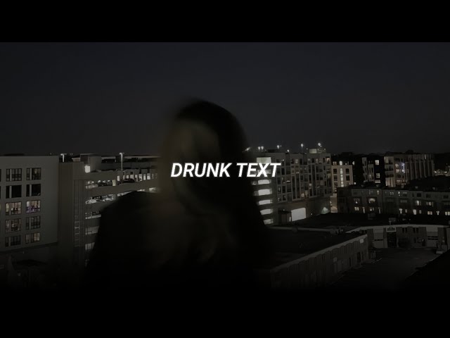 drunk text - henry moodie (slowed + reverb) class=