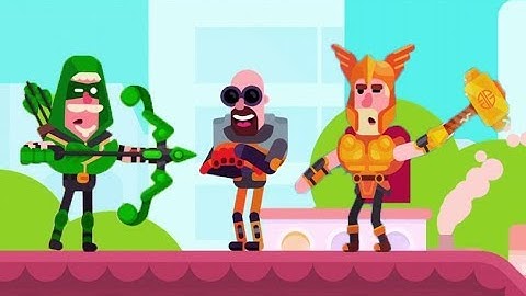 Bowmasters - LEGENDARY Robin The Quickshooter Gameplay Walkthrough (iOs, android)