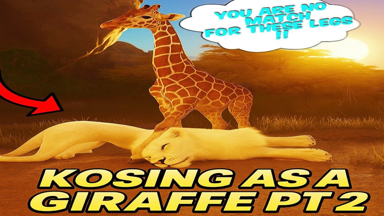 ИГРОК В ОБЛИКЕ ЖИРАФА В SAVANNAH LIFE ROBLOX PT 2!