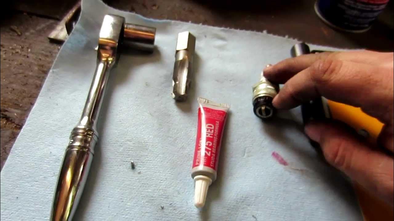 stripped spark plug repair briggs and stratton engine part 5 YouTube