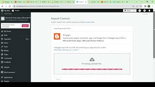 How to Import blogger content in WordPress blogger wordpress