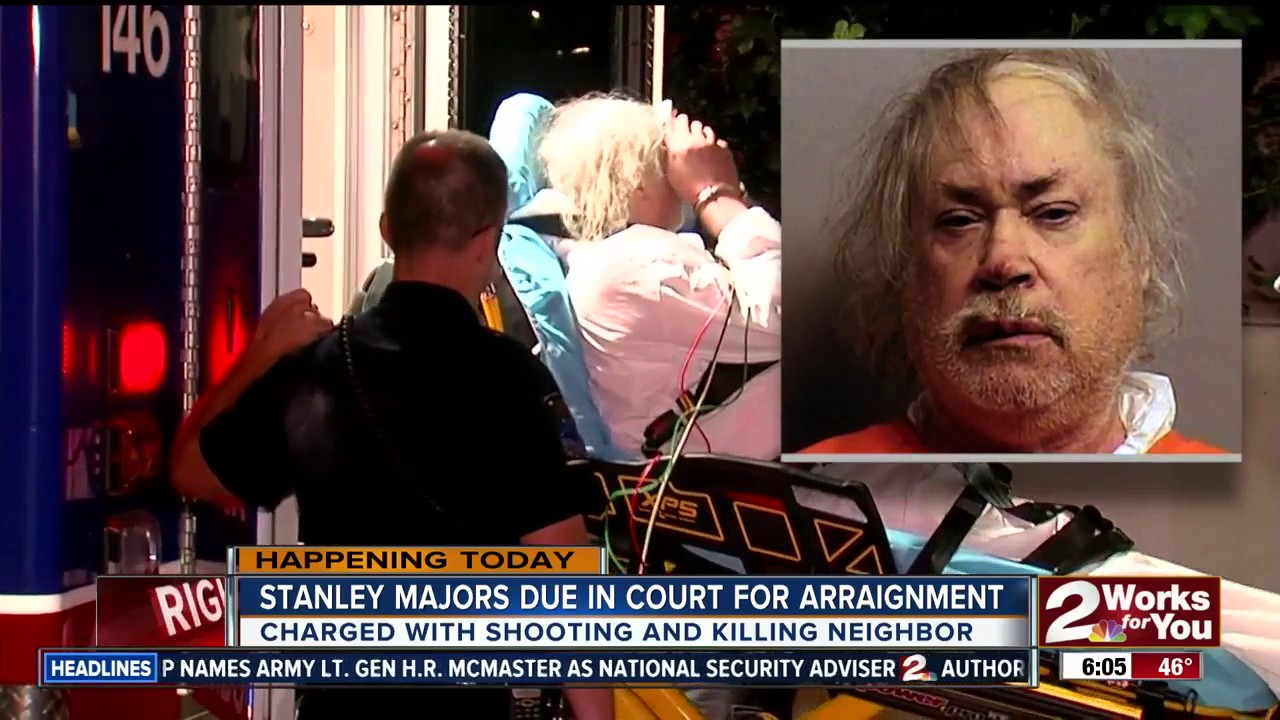 Man accused of killing neighbor due in court - YouTube