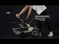 Airwheel elektrisk rullstol  är en smidig fjärrkontroll automatisk rullstol som styrs med joystick