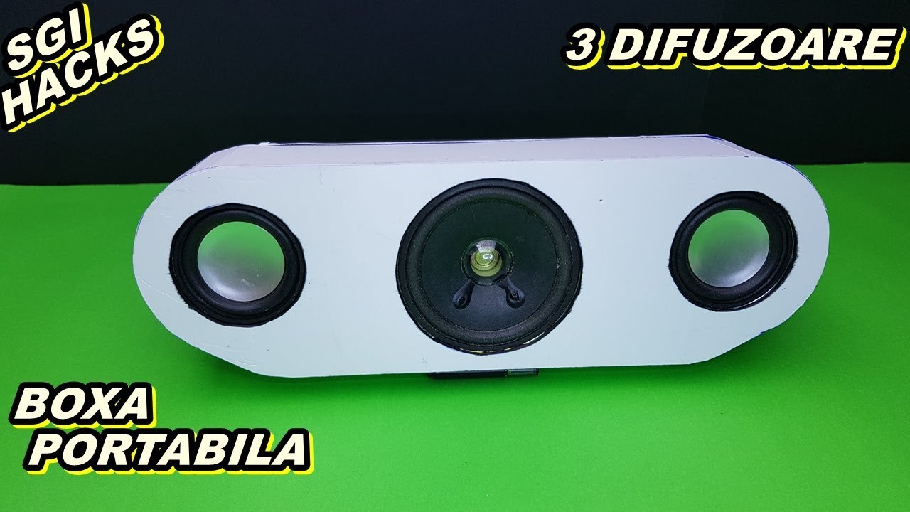 Cum sa faci o boxa portabila acasa / SOUNDBAR