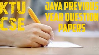 KTU Previous year questions on Java Strings