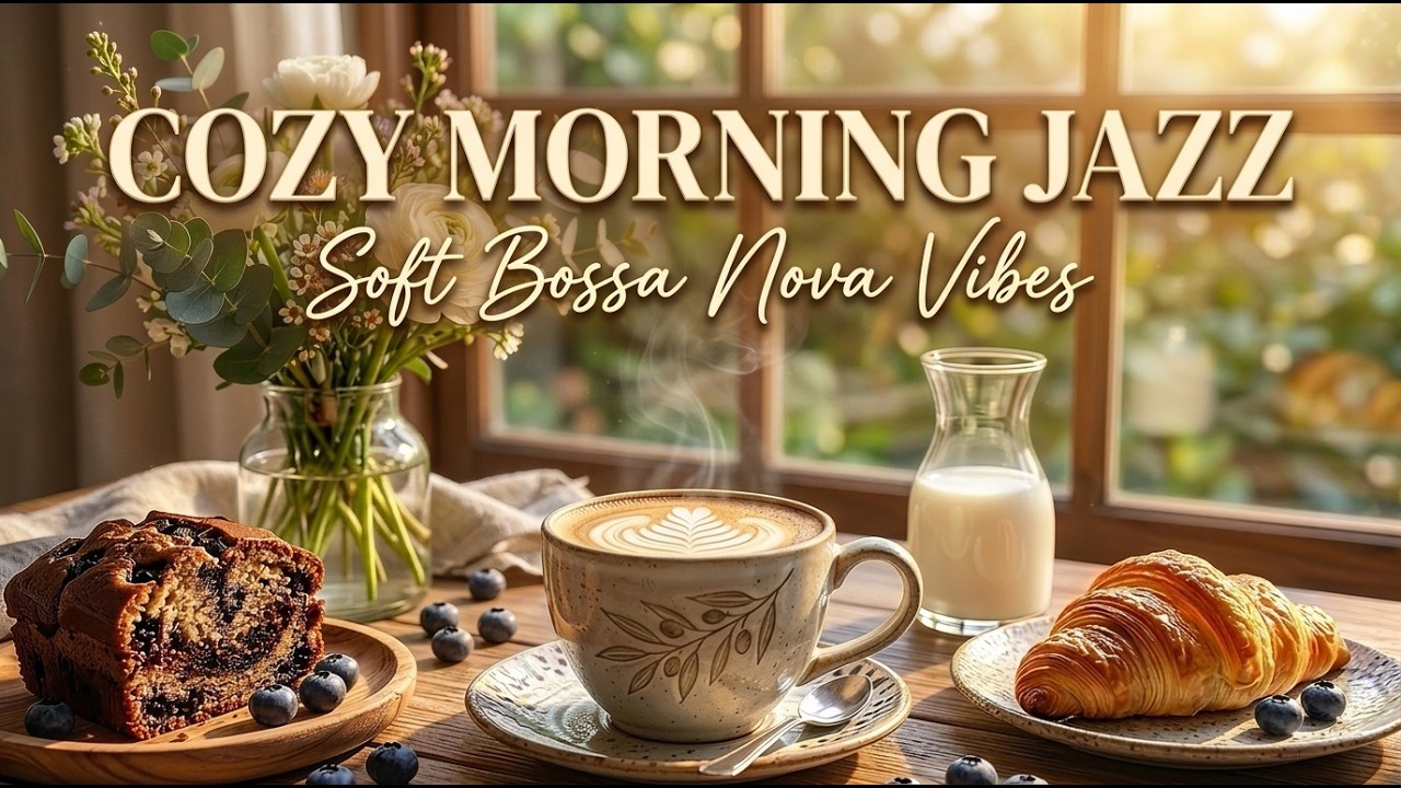 Morning Coffee Jazz ☕ Relaxing Bossa Nova Music for Work & Study - YouTube