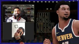 Jamal Murray reacts to his Nba2k 21 Next Gen player rating with ronnie2k#shorts