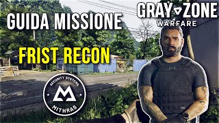 Guida missione FIRST RECON di Handshake - Mithras - Gray Zone Warfare