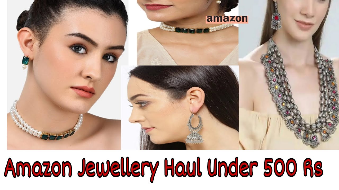 Amazon jewellery haul under 500 Amazon festival sale haul jewellery