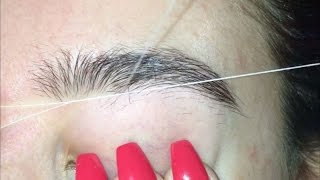 EASY EYEBROW THREADING