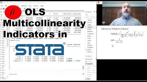 OLS Multicollinearity Issues in Stata