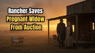 Rancher Saves Pregnant Widow From Auction. #viralstory #viral #cowboys #movie #motivation