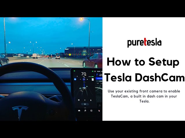 Tesla DashCam - Flash Drive and on a - YouTube