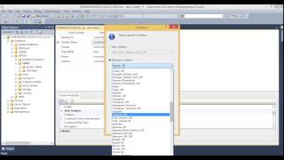 Create Table in SQL Server 2012