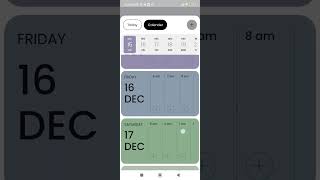 Celebrity Mobile Calendar/ Task Manager app UI in Flutter Wealth