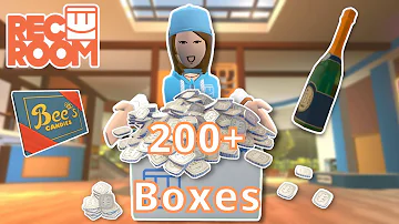 Opening 200+ Boxes in the Rec Center | Rec Room