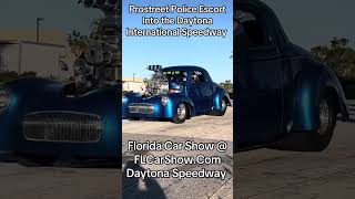 Prostreet Parade Police Escort into Turkey Rodrun 🤙 Florida Car Show @ FLCarShow.Com 