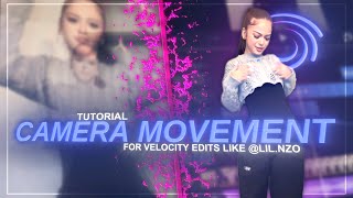 CAMERA MOVEMENT LIKE @Lil.nzo TUTORIAL || ALIGHT MOTION + PRESET