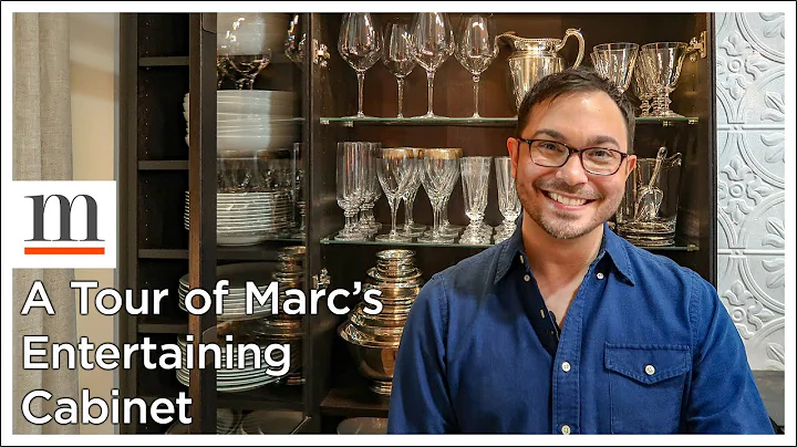 A Tour of Marc's Entertaining Cabinet  Marc J. Sie...