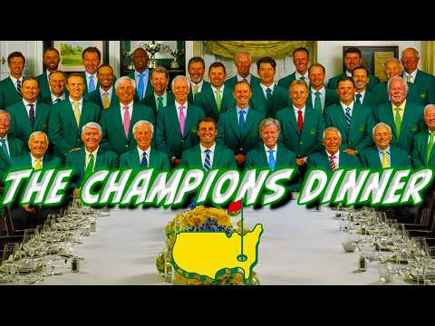 Masters Champions Dinner Golf's Most Exclusive Club