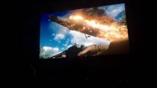 Audience reaction to the BF1 trailer @EA play