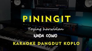 Download lagu PININGIT // Toying harwulan // KARAOKE DANGDUT KOPLO NADA COWO ( MALE )