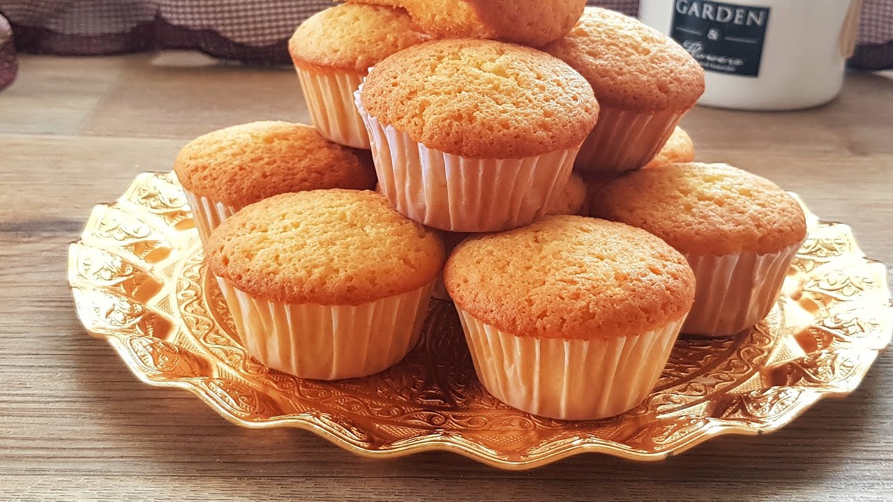 مادلان (cupcakes) المحلات خفيف و بنين و ناجح 💯 بأسهل الوصفات