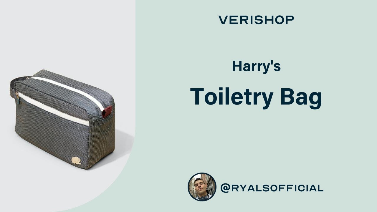 Harry's Toiletry Bag Review YouTube