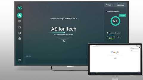Cast tab on Windows 8 / 10 to AirScreen using Chrome