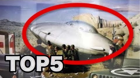 Most Mysterious UFO Crashes TOP5