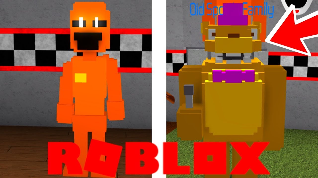Becoming Fredbear And Springtrap In Roblox Fnaf Old Sport S Family