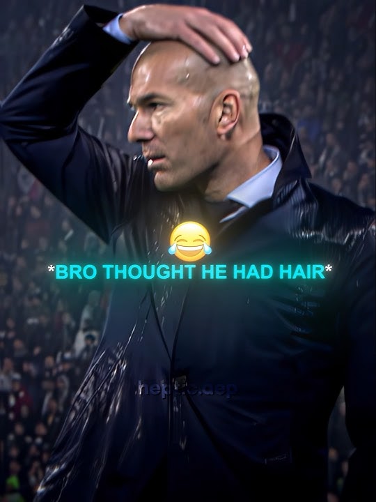 Ronaldo Made Zidane Realise He Is Bald 😂💀