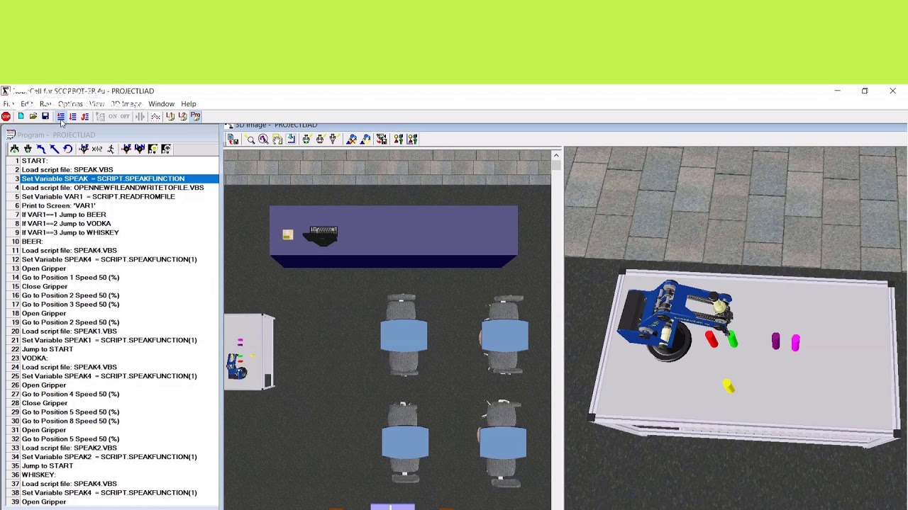 CimLab Ariel Midterm projects - RoboBarman - speak and listen to clients