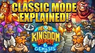 NEW CLASSIC MODE  Explained Kingdom Rush 6: Genesis screenshot 3