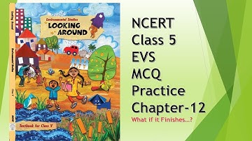 Class V EVS NCERT MCQ Practice Chapter -12  "What if it Finishes...?"