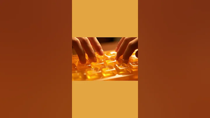 ASMR Typing on a Honeycomb Keyboard | Sticky, Satisfying Sounds | Relaxing Keyboard Experience #ai
