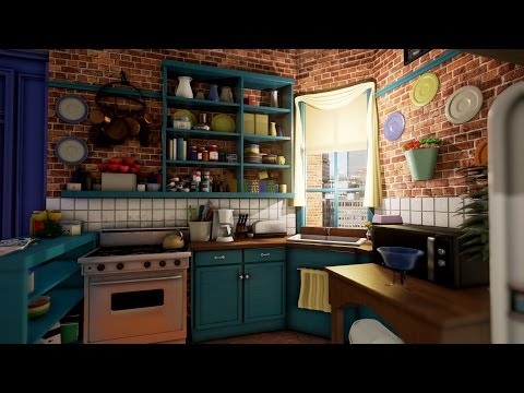 Monica's Apartment From Friends in Unreal Engine 4 (Finished)