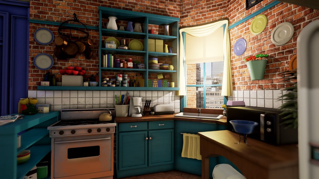 Monica's Apartment From Friends in Unreal Engine 4 (Finished)
