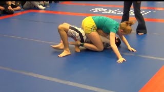 Grappling VA Giusseppe | World No1 Match | Girl and Boy ||