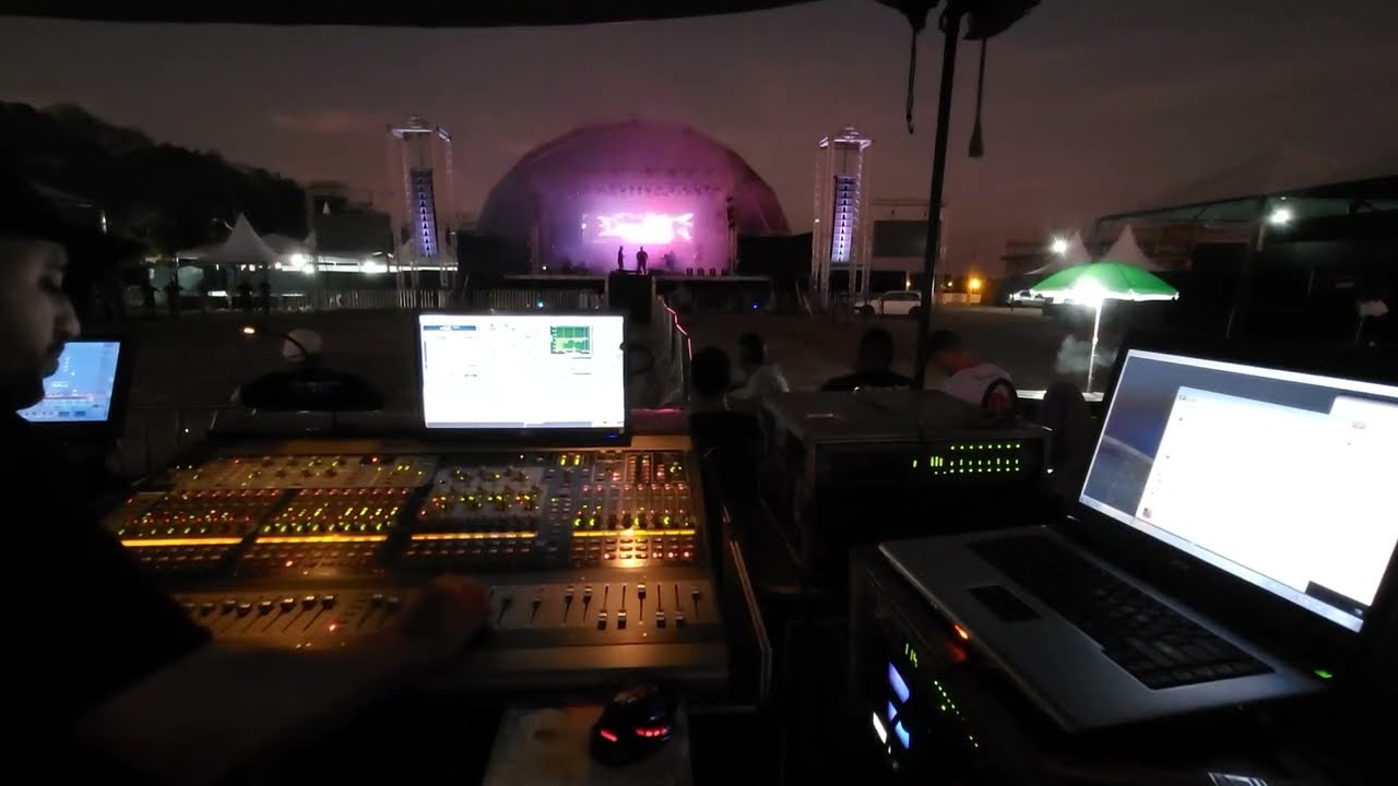 Vlog Rotina de Técnico / Passagem de Som em #cianorte com @fernandinho