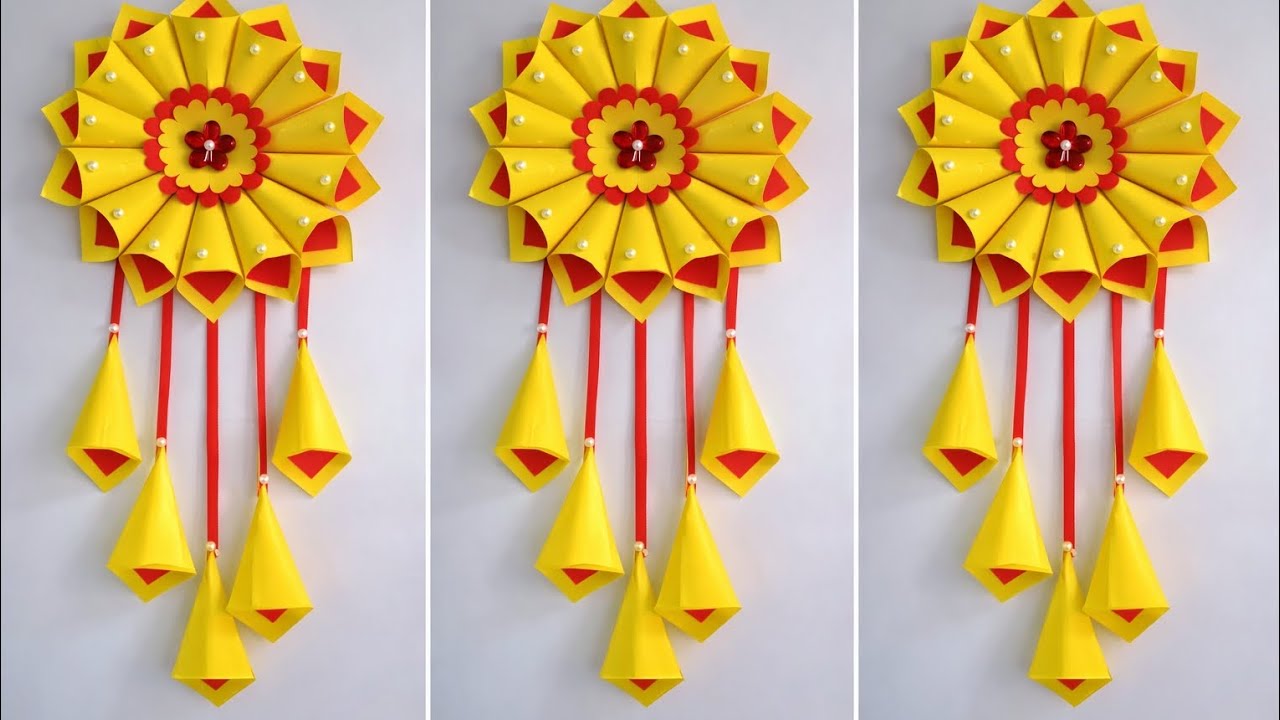 কাগজের ফুল বানানো,kagojer ful banano, easy pepar flower, pepar craft, ferdousi naksighor