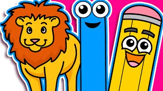 "Lion Starts with L" | Level 1 Lower Case "l" | Teach Phonics, Kids' Education, English Teacher