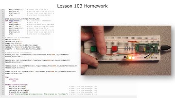 Raspberry Pi Pico W - Lesson 103 Homework Solution