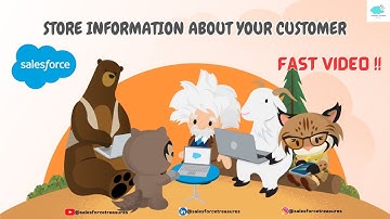 Store Information About Your Customer|📛🚨🌐|Accounts & Contacts #trailmix #journey2salesforce
