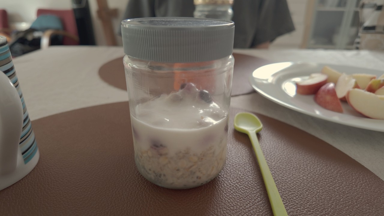 모닝루틴을 위한 나이트루틴, Overnight Oats