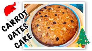 Carrot Dates Cake | No Sugar & Maida | Soft & Moist Wheat Flour Cake Recipe | Reenu’s Kitchen screenshot 2